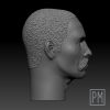 Bass Reeves Head | Unpainted - Image 7