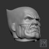 Old Batman Head Comic Style | Unpainted - Image 6
