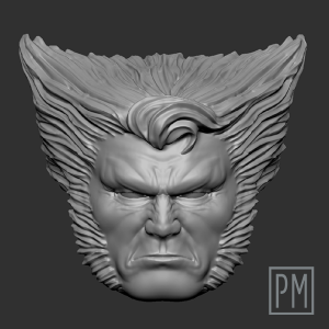 Logan Comic Style | Unpainted