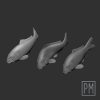 Koi fishes set | 3D printable file - Image 2