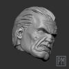 Old Angry Frank Castle Comic Style | Unpainted - Image 6