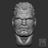Old Angry Frank Castle Comic Style | Unpainted - Image 3