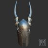 Black knight Head | Unpainted - Image 2