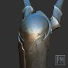 Black knight Head | Unpainted - Image 3