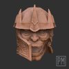 Vampire Paladin Helmet Head | Unpainted - Image 2
