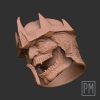 Vampire Paladin Helmet Head | Unpainted - Image 3
