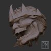 Vampire Paladin Head | Unpainted - Image 3