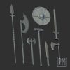 Viking weapons set | 3D Printable Files | - Image 12
