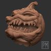 2021 Exclusive Halloween head | Unpainted - Image 3