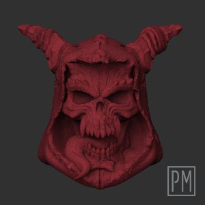 Skulletor Head | Unpainted