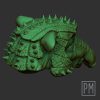 Taphirus Armored head normal  | Unpainted - Image 3