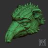 Taphirus Armored head normal  | Unpainted - Image 4