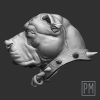 Bullpit head angry | Unpainted - Image 6