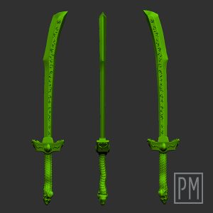 Coldblood Warrior Sword | Unpainted