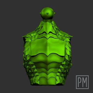 Coldblood Warrior Torso | Unpainted