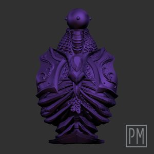 Consumed Noble Skeleton Torso | Unpainted