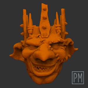 Great Goblin Head | Unpainted