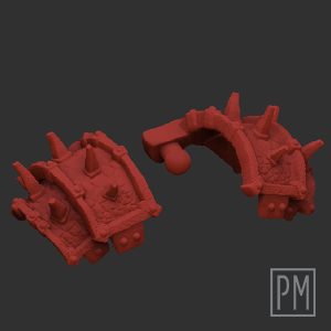 Great Goblin Pauldrons | Unpainted