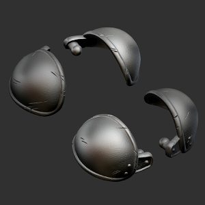 Lord Arthur Pauldrons | Unpainted