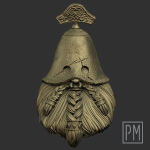 Stonesmoker Bellmet Head | Unpainted