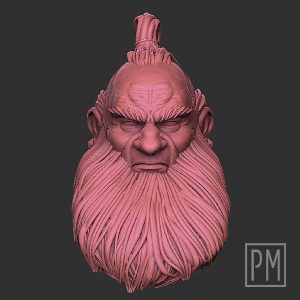 Stonesmoker Master Head | Unpainted