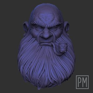 Stonesmoker Pipe head | Unpainted