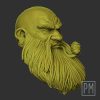 Stonesmoker Tribal head | Unpainted - Image 4