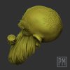 Stonesmoker Tribal head | Unpainted - Image 3