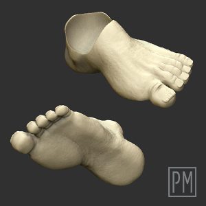 Twisthunk Normal Feet | Unpainted
