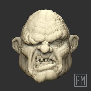 Twisthunk Normal Head | Unpainted