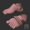 Twisthunk Slave Feet | Unpainted - Image 2