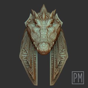 Sobek Head | Unpainted
