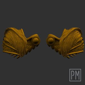 Seraph Pauldrons v.2 | Unpainted