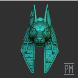 Anubis Head | Unpainted