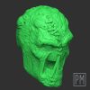 Burned Demon Scream Head | Unpainted - Image 3