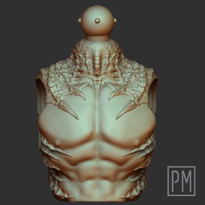 Creature Torso | Unpainted