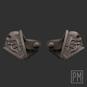 Egyptian v.2 Pauldrons | Unpainted