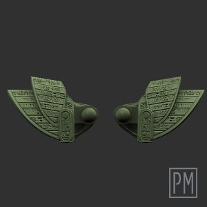 Egyptian v.3 Pauldrons | Unpainted