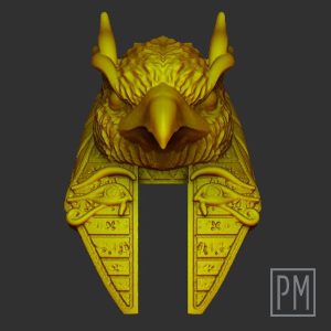 Horus Head | Unpainted