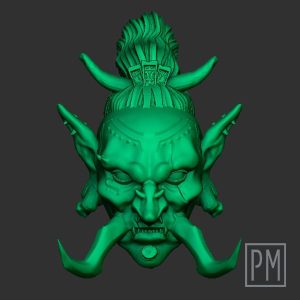 Jungletroll Head | Unpainted