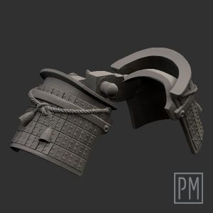 Samurai Pauldrons | Unpainted