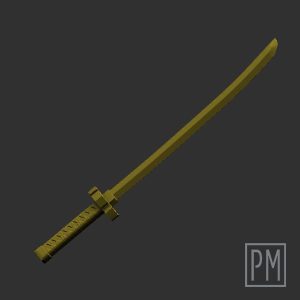 Katana Sword | Unpainted
