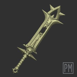 Skeleton Sword | Unpainted