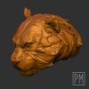 Tiger Head | Unpainted - Image 3