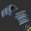 Undead Savage Pauldrons | Unpainted - Image 4