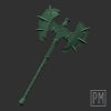 Warrior Axe | Unpainted - Image 2