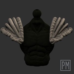 Claws Pauldrons | Unpainted