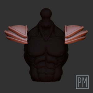 Knight Pauldrons | Unpainted