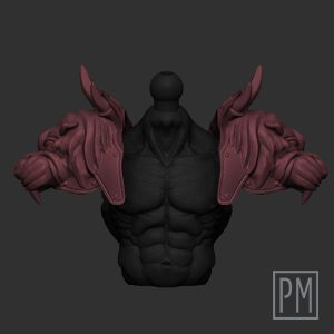 Lion Pauldrons | Unpainted