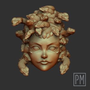 Medusa Head | Unpainted